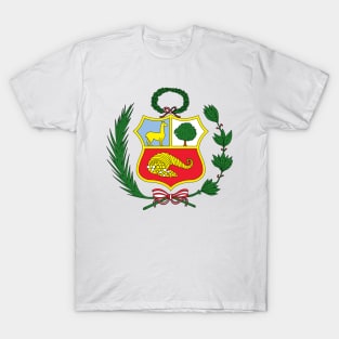 Peru - Escudo Peruano - Peru Coat of arm T-Shirt